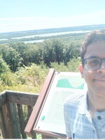 A male in a park